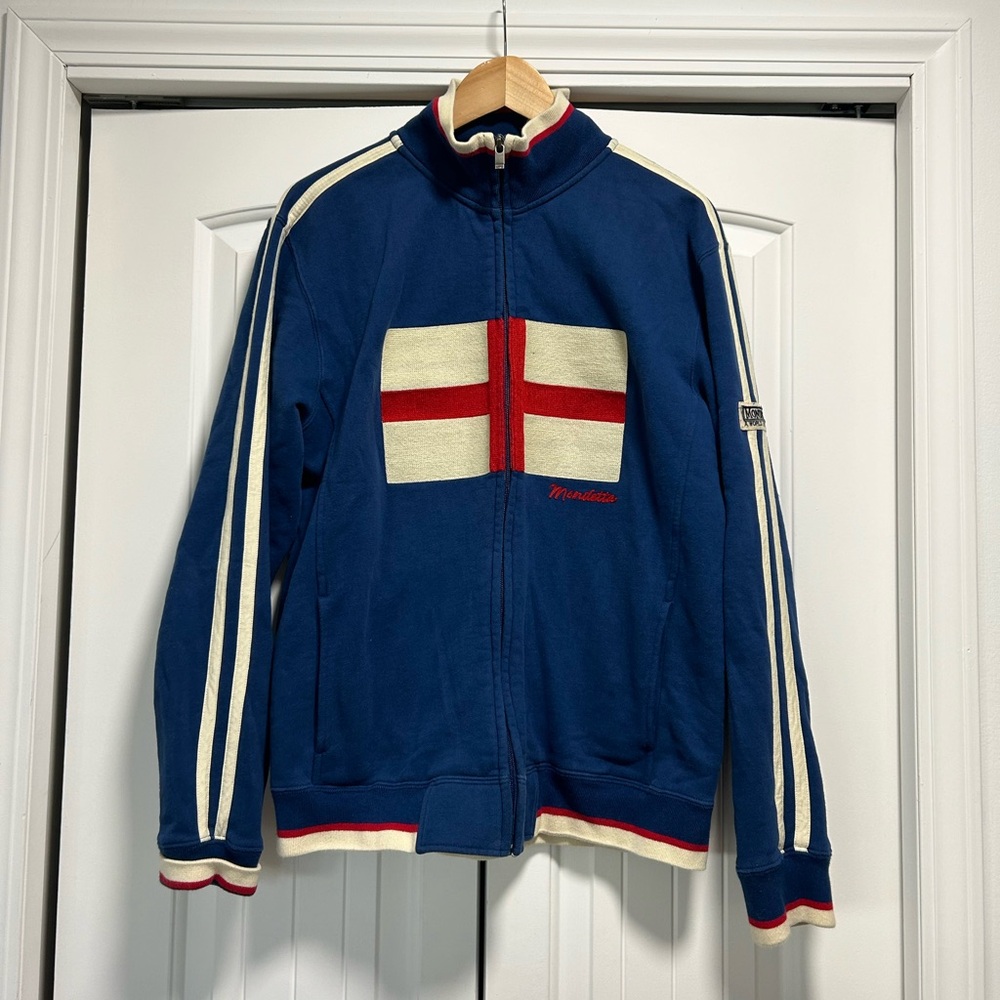 Vintage Embroidered England Sweater